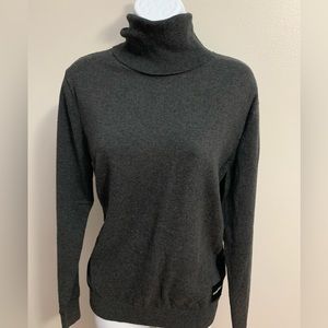 Calvin Klein Jeans Dark Gray Turtleneck Sweater